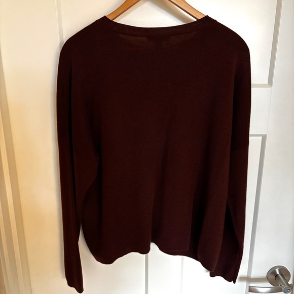 Eileen Fisher Super-Fine Merino Wool Sweater - Picture 6 of 7
